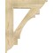 Ekena Millwork Merced Traditional Rough Sawn Bracket, Douglas Fir, 6"W x 32"D x 40"H BKT06X32X40MRC01RDF - alternate 4
